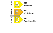 Einbauküche Vancouver/Meteor, Alteiche natur Nachbildung/schwarzstahl, inkl. AEG Elektrogeräte