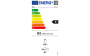 Einbauküche Perfect brillant, crema magnolia, inkl. Miele Elektrogeräte