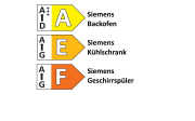 Einbauküche Laser soft, graphit, inkl. Siemens Elektrogeräte