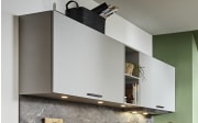 Einbauküche Uno, perlgrau, inkl. Bosch Elektrogeräte
