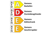 Einbauküche Roma, weiß ultramatt, inkl. Siemens Elektrogeräte