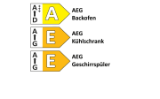 Einbauküche Perfect brillant, satin, inkl. AEG Elektrogeräte