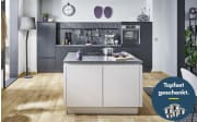 Einbauküche Perfect soft, schwarz, inkl. Miele Elektrogeräte