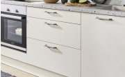 Einbauküche Perfect Soft, weiß matt, inkl. Blaupunkt Elektrogeräte