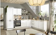 Einbauküche Ravenna, weiß, inkl. AEG Geräte