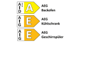 Einbauküche Sunta/Esilia, mineralgrün/koralle, inkl. AEG Elektrogeräte