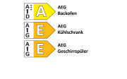 Einbauküche Esilia, mineralgrün, inkl. AEG Elektrogeräte