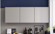 Einbauküche Rosian/Lenzen, Eiche Bergamo Nachbildung/seidengrau, inkl. Siemens Elektrogeräte