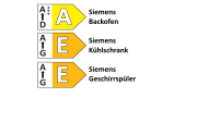 Einbauküche Camo, fjordblau, inkl. Siemens Elektrogeräte