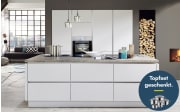 Einbauküche Ferna, seidengrau, inkl. Bosch Elektrogeräte