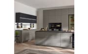 Einbauküche Esilia, taupengrau, inkl. AEG Elektrogeräte