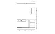 Einbauküche IP 1200, Seeahorn Nachbildung, inkl. Elektrogeräte