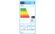 Einbauküche IP 3150/IP 2200, schwarz/Oregon Nachbildung, inkl. Elektrogeräte