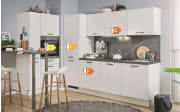 Einbauküche PN80, weiß matt, inkl. Siemens Elektrogeräte