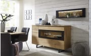 Sideboard WM 1910, Wildeiche massiv soft gebürstet 