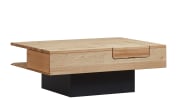 Couchtisch WM 1910, Wildeiche massiv soft gebürstet 