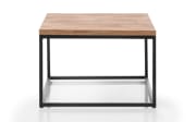 Couchtisch Sakura II, Asteiche massiv, schwarz lackiert