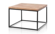 Couchtisch Sakura II, Asteiche massiv, schwarz lackiert