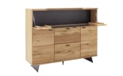 Highboard Brest, Wildeiche massiv