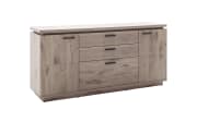 Sideboard Modena in Viking Oak Nachbildung, Griffe in anthrazit