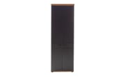 Garderobenschrank Bogota, Wildeiche/anthrazit