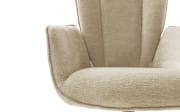 Stuhl Amber 2, creme, inkl. Drehfunktion