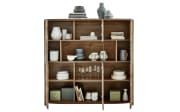 Highboard Cabana, Eiche Artisan, Eiche Ribbeck cognac Nachbildung, inkl. Korpusfrontbeleuchtung