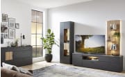 Sideboard Mariara, grau, Eiche Artisan Nachbildung