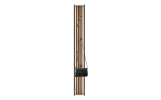 Wandgarderobe Salvo, Kerneiche/anthrazit, inkl. Beleuchtung