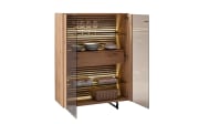 Highboard Yonna, Kerneiche Natur 