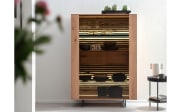 Highboard Yonna, Kerneiche Natur 