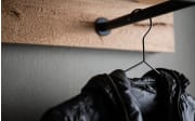 Garderobenkombination 24 Yonna, weiß/Birke massiv