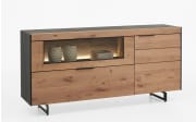 Sideboard Yoris Kerneiche/anthrazit