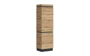 Garderobenschrank Corte, Eiche-Nachbildung/grau, inkl. Push-to-Open Funktion