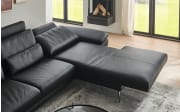Ecksofa Civita 2170, grau, inkl. Funktionen