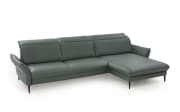 Leder Wohnlandschaft Mirum, opal