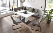 Eckbank Ledus Plus, grau