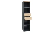 Büroregal Memphis, Graphit/Artisan, inkl. Softclose Funktion