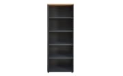 Büroregal Memphis, Graphit/Artisan Nachbildung