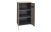 Büroschrank Memphis, Graphit/Artisan, Breite ca. 75 cm