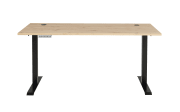 Schreibtisch Memphis, Artisan Eiche/schwarz, inkl. Funktionen