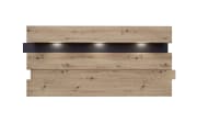 Wandpaneel Memphis, Artisan Eiche Nachbildung/graphit, inkl. LED-Beleuchtung 