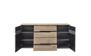 Sideboard Memphis, Artisan Eiche Nachbildung/graphit, 