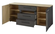 Sideboard Loft-Two, graphit supermatt