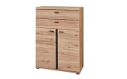 Büroschrank Sonos, Alteiche massiv/Artisan Eiche-Nachbildung, inkl. Softclose Funktion