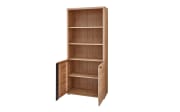 Büroschrank Sonos, Alteiche massiv/Artisan Eiche-Nachbildung, ca. 203 cm