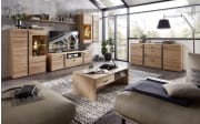 Sideboard Sonos II, Alteiche massiv/Artisan Eiche-Nachbildung
