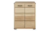 Schuhschrank Genua, Wildeiche/graphit