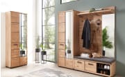 Garderobenschrank Genua, Wildeiche/graphit