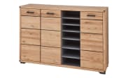 Schuhschrank Genua, Wildeiche/graphit